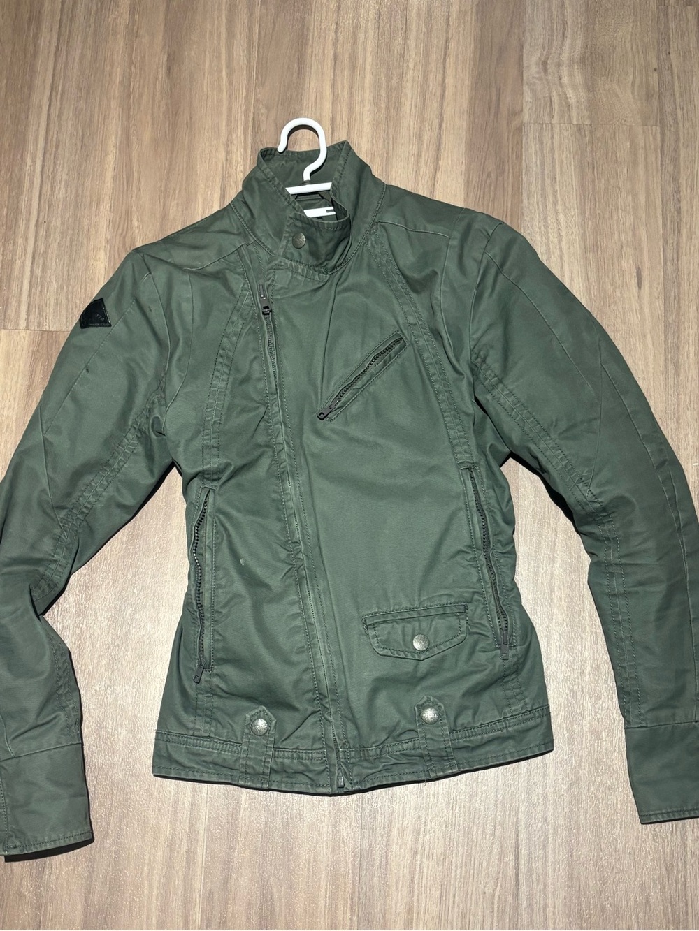 Diesel Olive Green Military Field Jacket